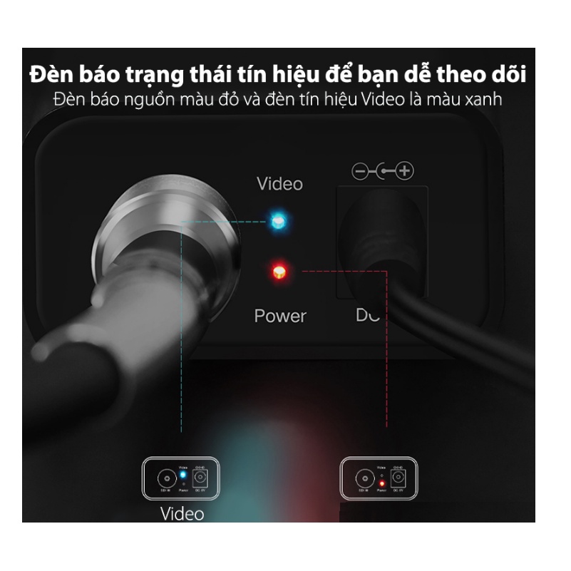 Bộ chuyển đổi 3G/SDI to HDMI cho camera Ugreen 40965