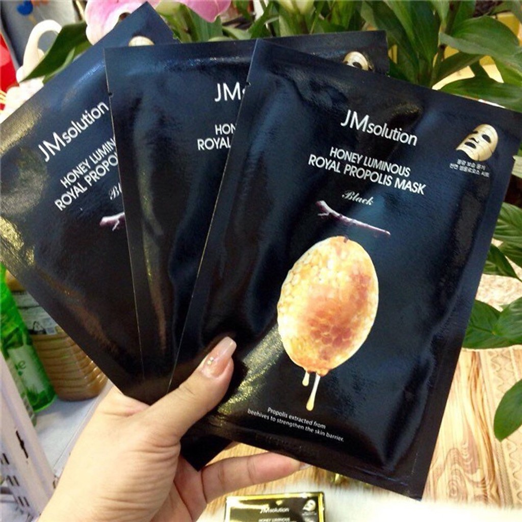 Mặt Nạ Mật Ong JM Solution Honey Luminous Royal Propolis Mask 30ml