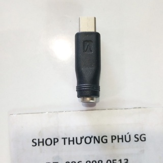 Đầu chuyển nguồn laptop: chuẩn 5.5mm x 2.1mm ra đầu type c