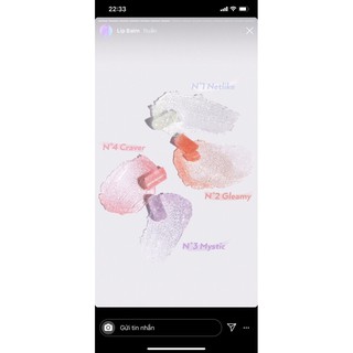 SON DƯỠNG GLITTERY WATER LIP BALM