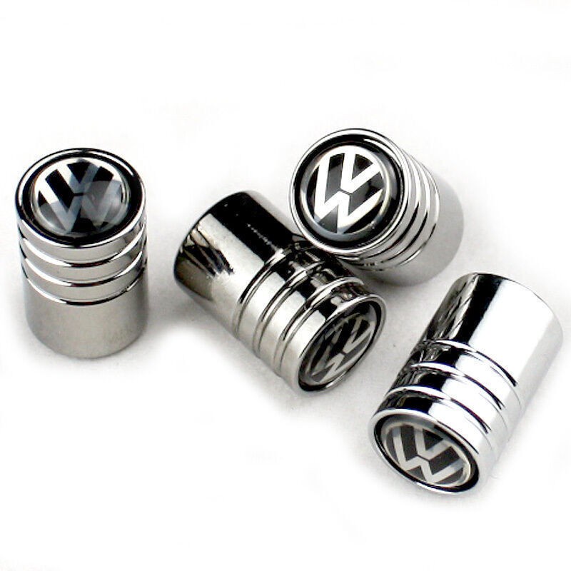Set 4 Nắp Van Bánh Xe Hơi Volkswagen Polo Fox Up Golf Gol Voyage Beetle T2 Santana