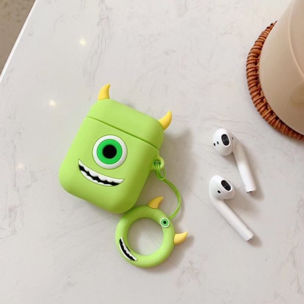 Vỏ bọc tai nghe airpod 1 2 hình thú cute kèm iring