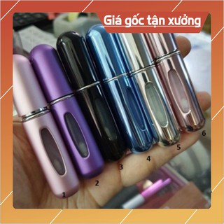 LỌ TRIẾT NƯỚC HOA MINI TỰ TRIẾT VỎ NHÔM CAO CẤP (giao màu ngẫu nhiên)