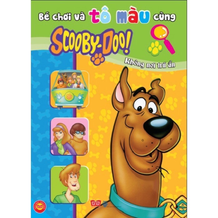 Sách - Bé Chơi Và Tô Màu Cùng Scooby-Doo và Bé vẽ và tô mầu sáng tạo (Ngẫu nhiên theo chủ đề)