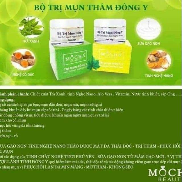 Combo tri mụn