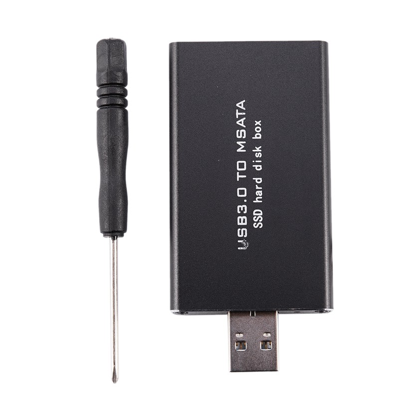 Hộp Đựng Ổ Cứng Ssd Usb 3.0 Sang Msata Mini-Sata 30mm X 50mm | BigBuy360 - bigbuy360.vn