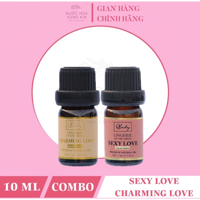 [COMBO] Nước Hoa Vùng Kín Sexy Love + Charming Love