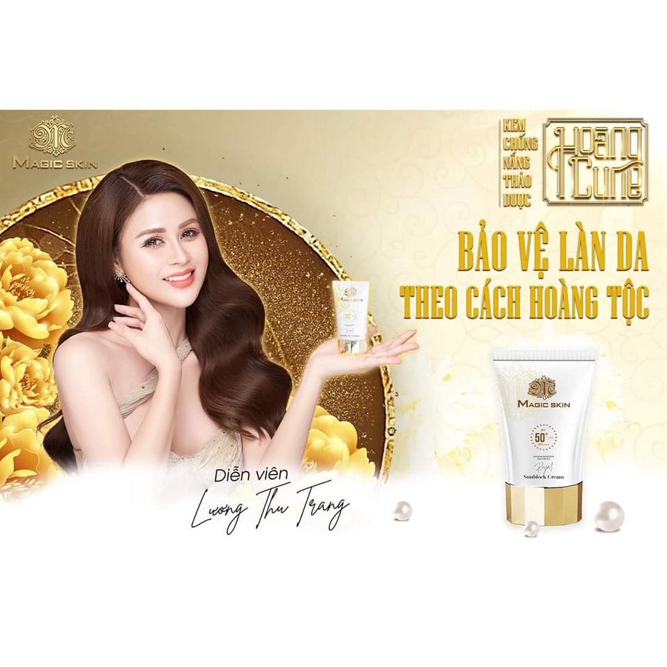 Kem Chống Nắng Thảo Dược Magic Skin