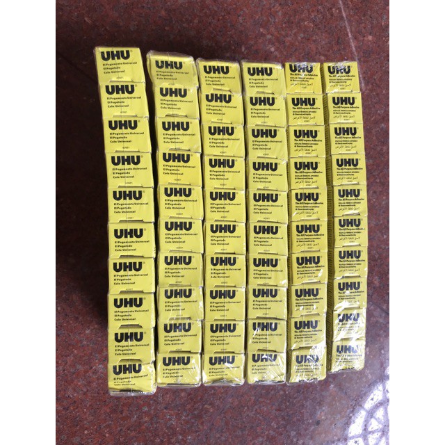 [Freeship 50k] Keo UHU35ml nội địa Đức- Keo  dán vải, nhựa, gỗ, giày, dép - UHU Internal use