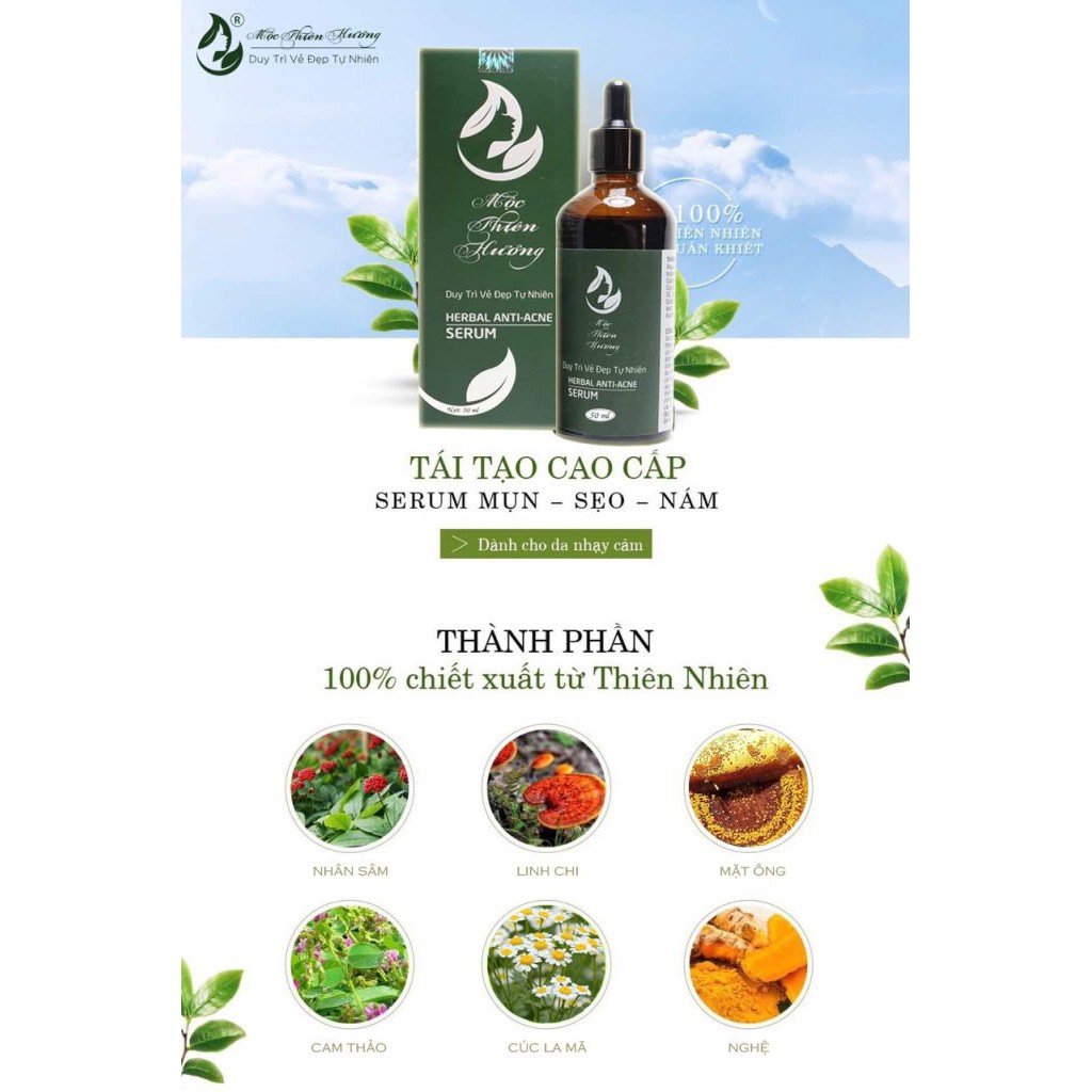 Serum Hết Mụn Ngừa Thâm Nám Mộc Thiên Hương 50ml | BigBuy360 - bigbuy360.vn