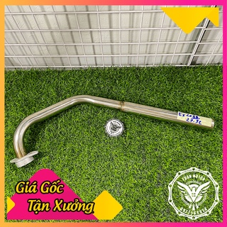 Cổ pô ex 135 inox 304 gắn pô zin exciter 135