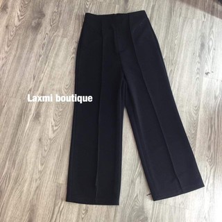 Quần Ống Suông Xẻ Trước
