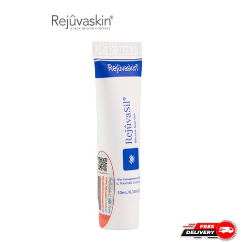 Gel ngăn ngừa sẹo và làm xẹp sẹo lồi/ sẹo phì đại REJUVASKIN Rejuvasil 10ml | BigBuy360 - bigbuy360.vn