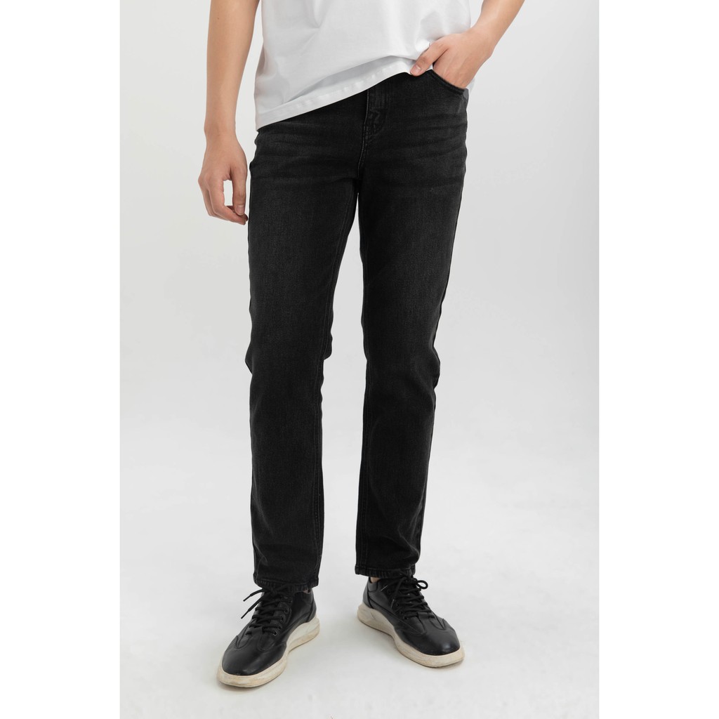 Quần bò đen dáng Slim fit nam IVY moda MS 25E2597 | BigBuy360 - bigbuy360.vn