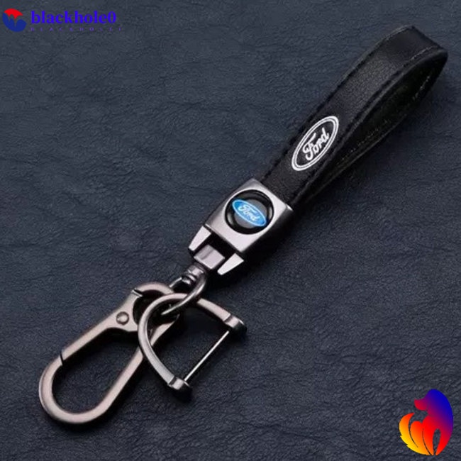 Móc Chìa Khóa Xe Hơi Xoay 360 Độ Bằng Kim Loại In Logo Chống Thất Lạc