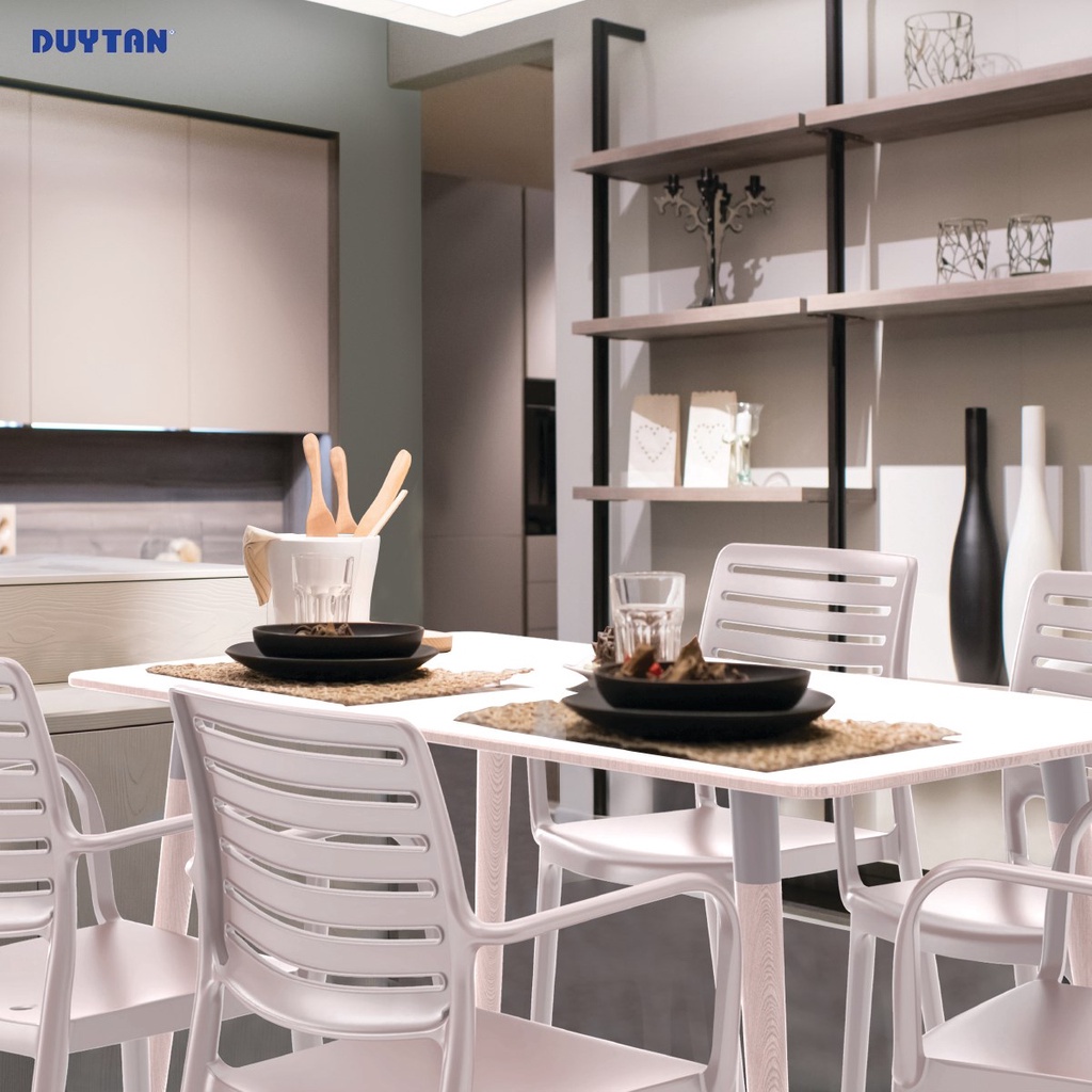 Ghế Nhựa Duy Tân LINE CAO CẤP ,Chịu Tải 150kg - Plaxury Duy Tân Đậm Chất Châu Âu