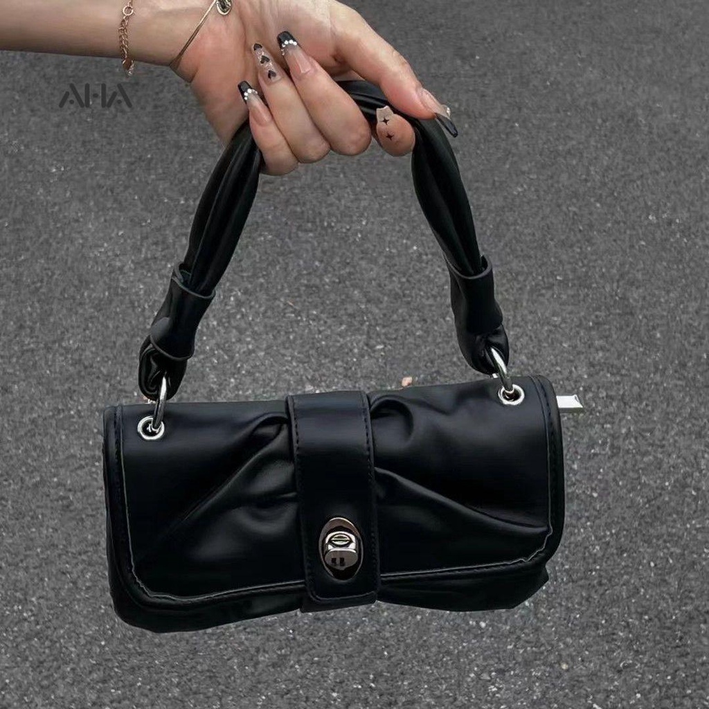 Túi đeo chéo AHA OFFICIAL nắp gập thiết kế thời trang cao cấp cho nữ