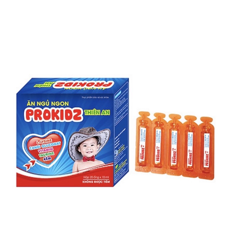 Siro Ăn Ngon PROKIDS THIÊN AN Hộp 20 ống x 10ml