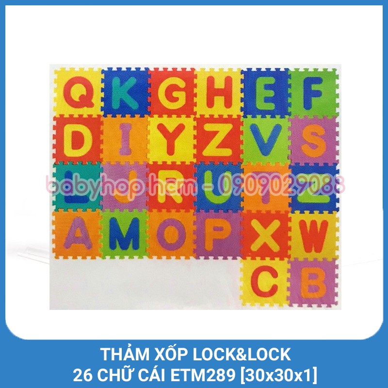 Thảm xốp 26 chữ cái Lock&Lock ETM289