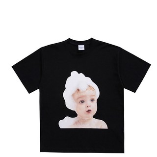 Áo Thun Ngắn Tay ADLV Baby Face Bọt Tuyết