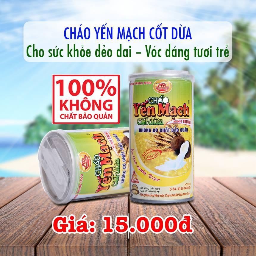 Cháo yến mạch cốt dừa