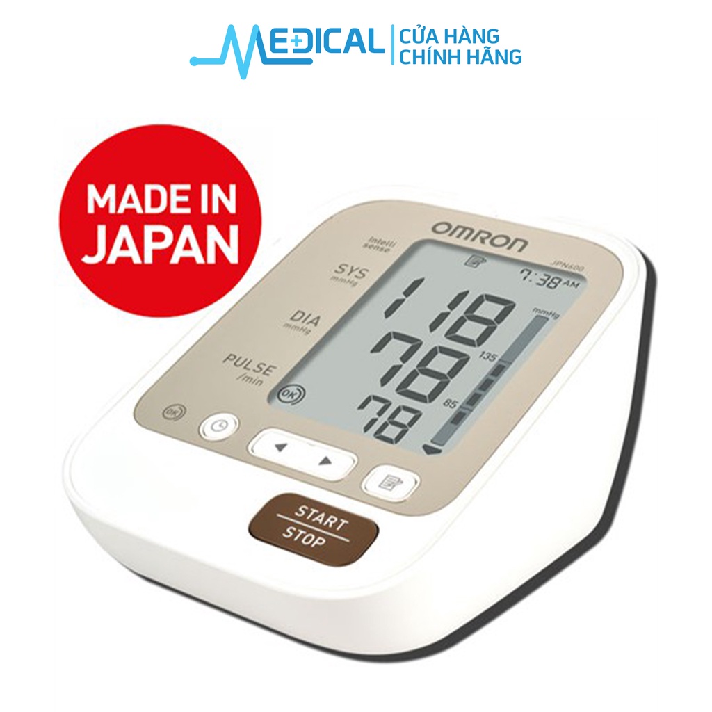 Máy đo huyết áp bắp tay tự động OMRON JPN600 bảo hành 5 năm chính hãng MEDICAL