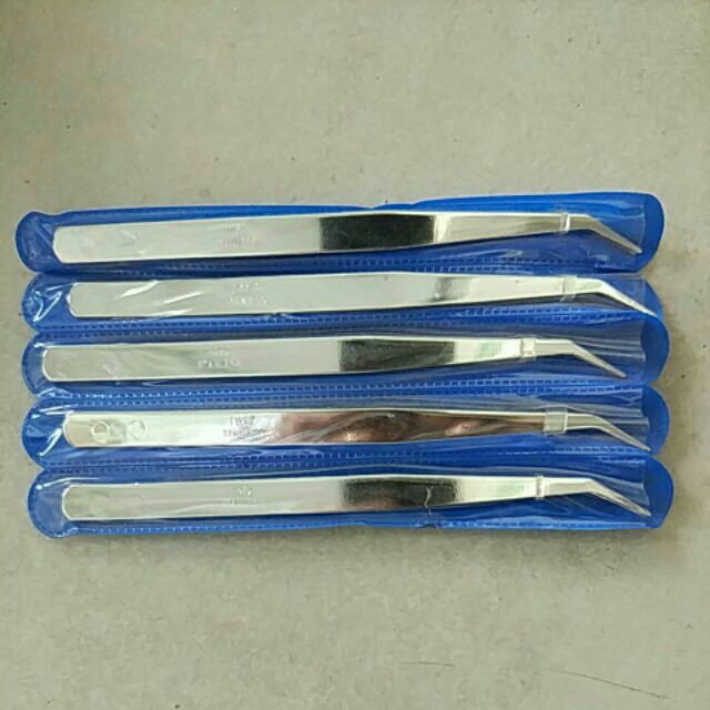 NHÍP XỎ CHỈ MÁY VẮT SỔ: MŨI THẲNG VÀ MŨI CONG