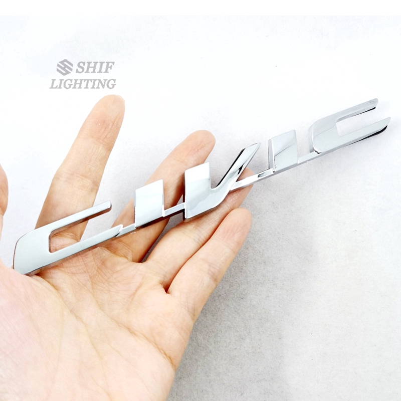 Logo Chữ Civic Bằng Chrome Cho Xe Hơi - 1 Cái