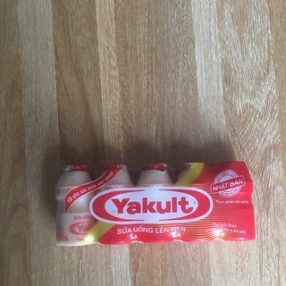 combo 5 lôc sữa chua uống lên men yakult 65ml