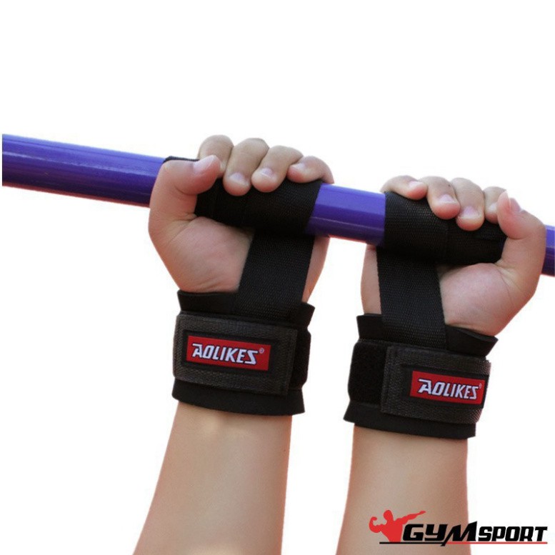 Dây kéo Lưng Tập Thể Hình, Lifting Straps Hỗ Trợ Tập Gym Jun Sport (Đôi)