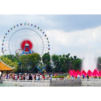 HCM  Vé Trọn Gói Vào Cổng hơn 30 Trò Chơi tại Công Viên Văn Hóa Đầm Sen