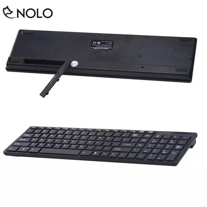 Combo Phím Chuột Không Dây 2.4Ghz UltraThin Siêu Mỏng | WebRaoVat - webraovat.net.vn