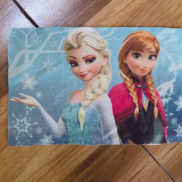 Hình may lên vải