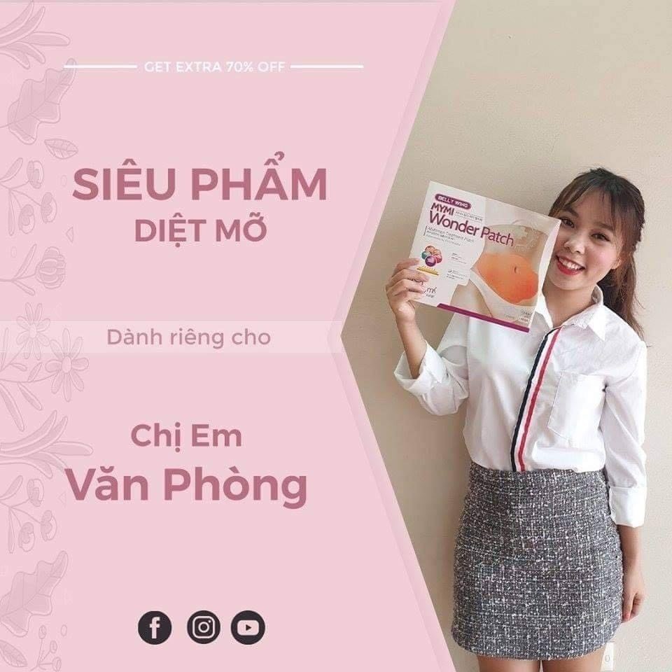 MIẾN DÁN TAN MỠ BỤNG HÀN QUỐC