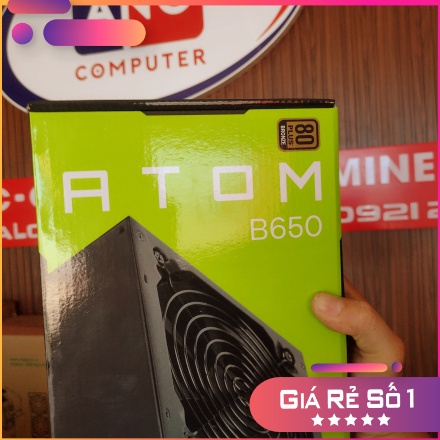 Nguồn Antec Atom B650 650w 80 Plus Bronze Chính Hãng Giá Tốt