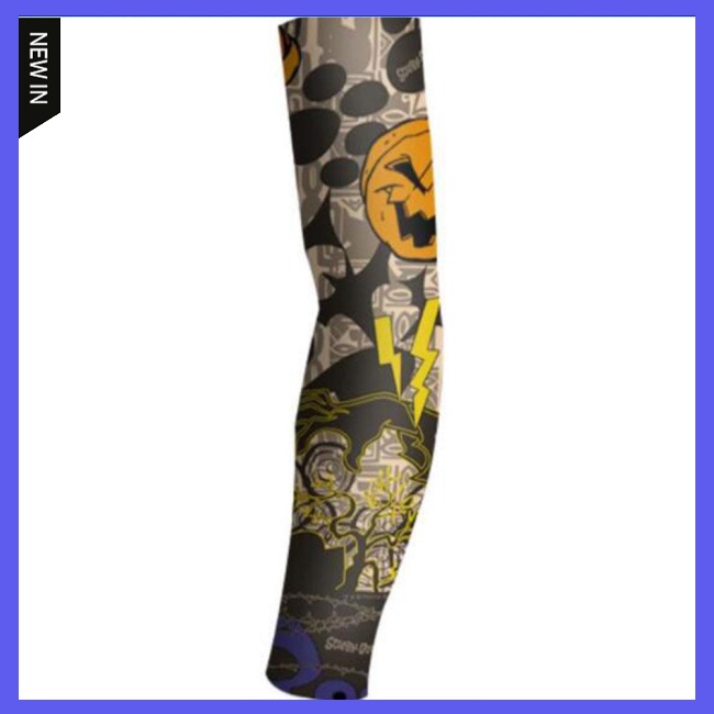 Găng Tay Nylon Co Giãn Chống Nắng Chống Tia Uv Khi Xăm Hình Phong Cách Halloween