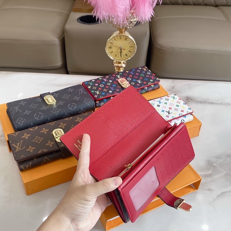 Ví sập dáng dài cầm tay - kèm hộp