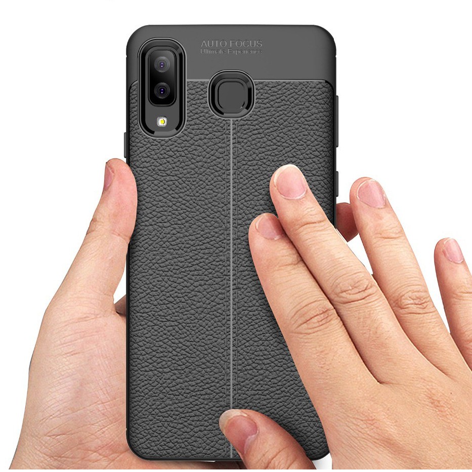 Ốp điện thoại thiết kế mặt phối da mềm dành cho Samsung A8 A9 Star A7 2018 A30 A50 S10 Plus S10e | BigBuy360 - bigbuy360.vn