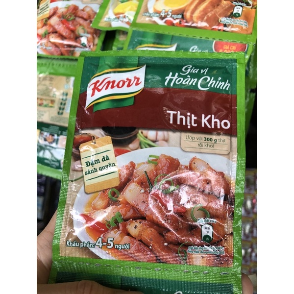 gia vị thịt kho