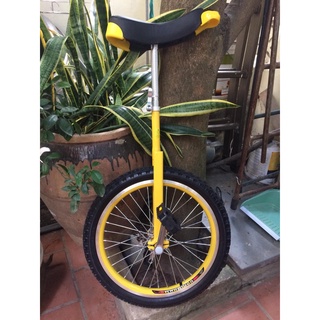 Xe đạp một bánh 20 inch màu vàng