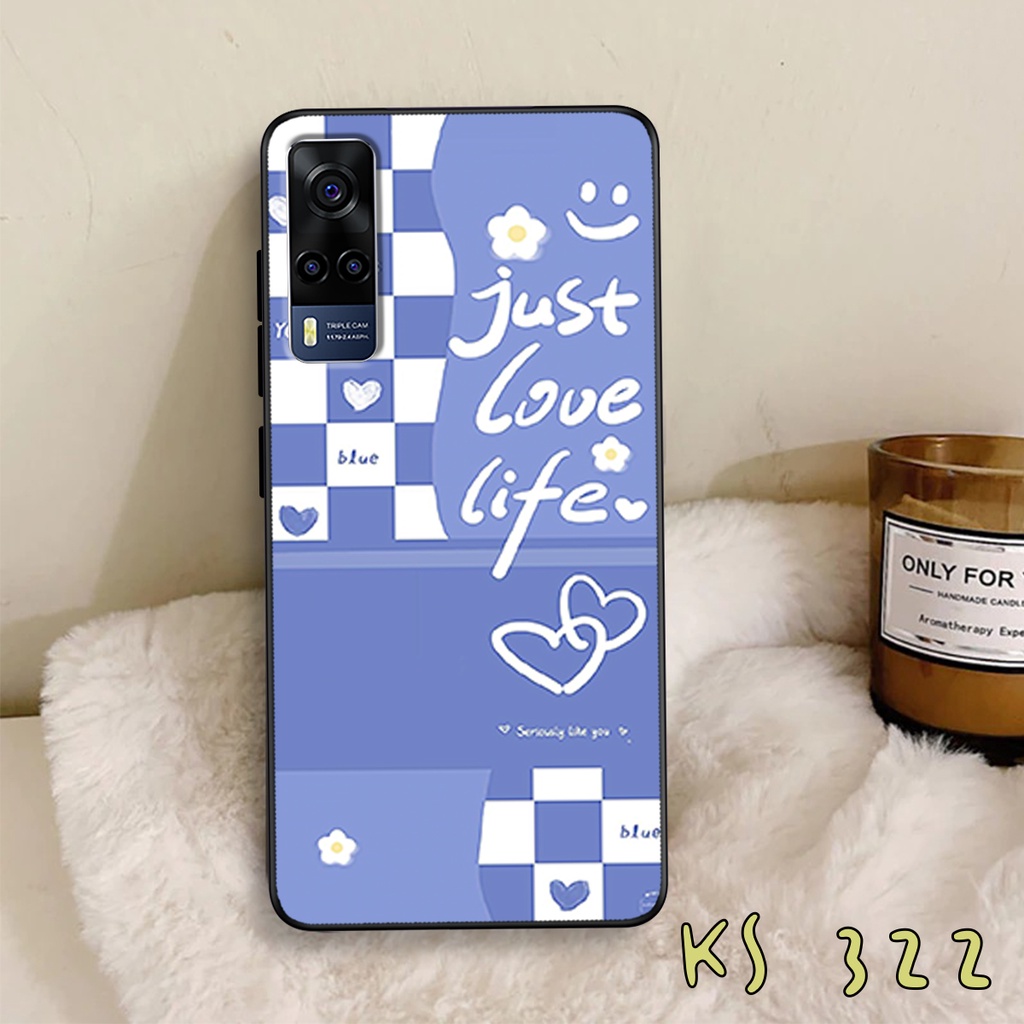 Ốp lưng Vivo Y72 5G - Y51 2020 - Y53s - Ốp lưng vivo in hình họa tiết caro bền, đẹp
