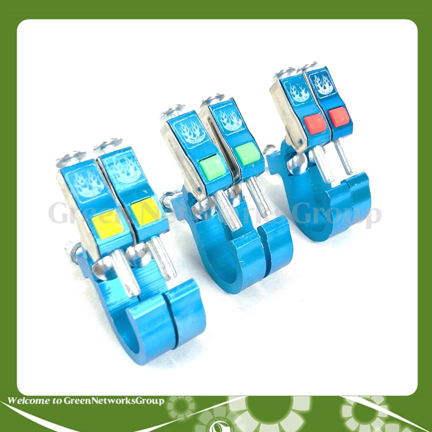 Móc treo đồ CNC trên xe máy kiểu bấm bật Greennetworks ( Loại Thường ) 1 Cặp