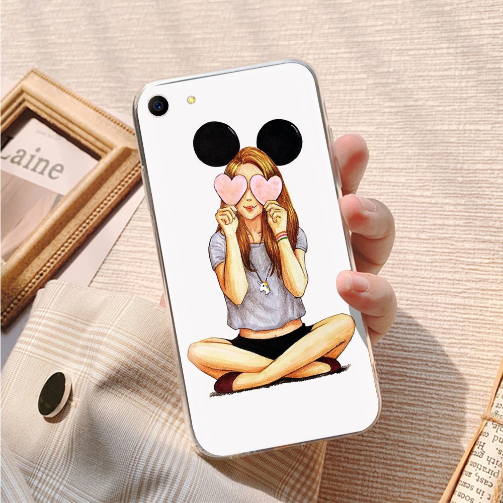 Ốp Điện Thoại Dẻo Trong Suốt Họa Tiết Best Friends Dễ Thương Cho Motorola Moto G4 G5 G5S G6 Play Plus Gt33