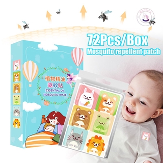 Hộp 72 miếng dán đuổi muỗi cho bé