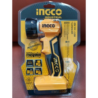 20v đèn làm việc dùng pin ingco cwli2001