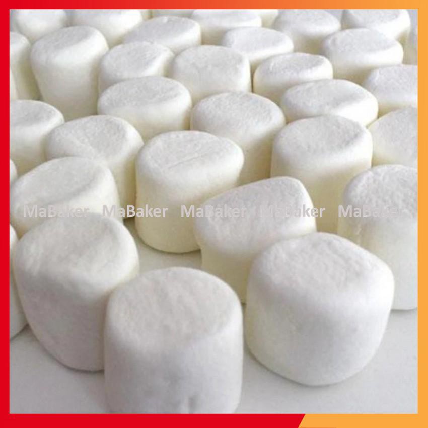 Kẹo marshmallow, nougat 5kg trắng, nhiều màu và hình dáng, làm kẹo hạnh phúc, bông gòn, bấc - MaBaker