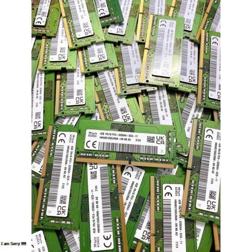 RAM Laptop DDR4 4Gb 8Gb 16Gb bus 2133 2400 2666 3200MHz BH 3 Năm(Nhiều hãng)