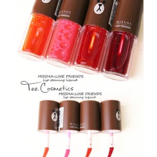 Son tint Missha water full tint Line Friends