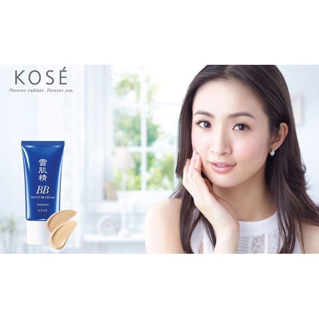 Kem nền Kose White BB Cream Moist