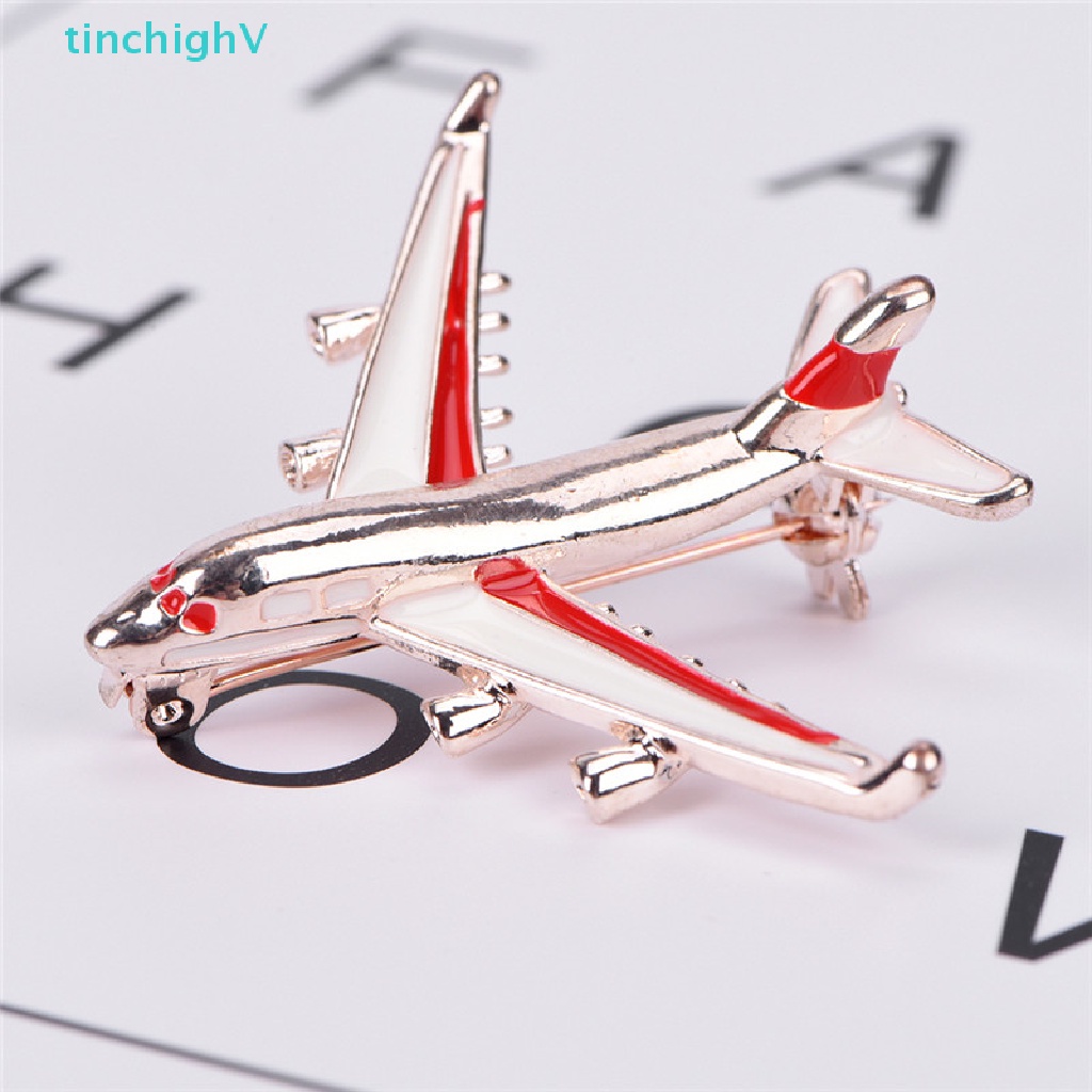 [TinchighV] Ghim Cài Áo Hình Máy Bay Chiến Đấu Bằng Hợp Kim Màu Xanh Dương Dễ Thương [Mới]